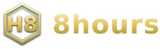 8hours logo